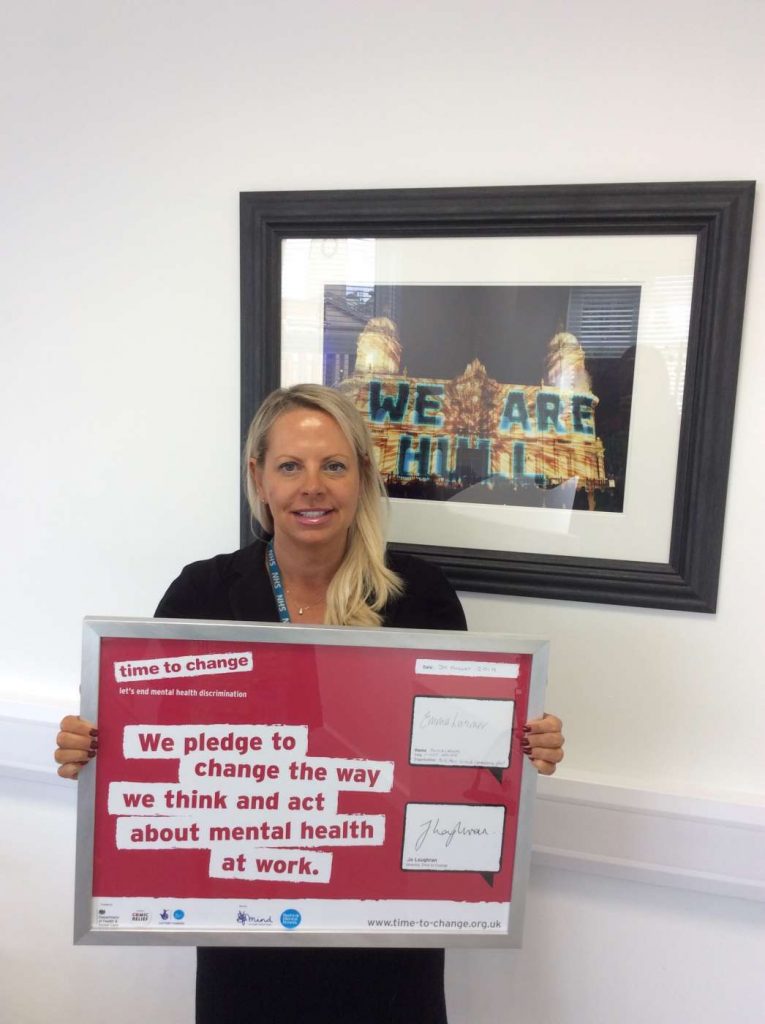 Hull CCG pledge to change how we think about mental health in the workplace