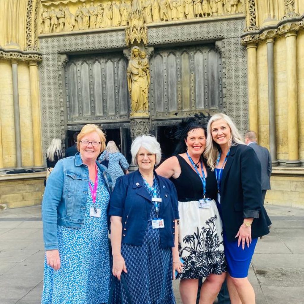NHS staff from Humber and North Yorkshire attend a service of celebration at Westminster Abbey